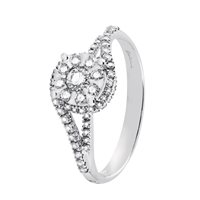 Anello Salvini Donna in Oro bianco Diamante 0.46 Ct 20057708 - 20057708